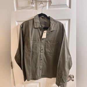 Abercrombie & Fitch Green Workwear Shirt